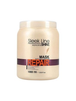 Sleek Line Repair Mask maschera con seta per capelli danneggiati 1000ml