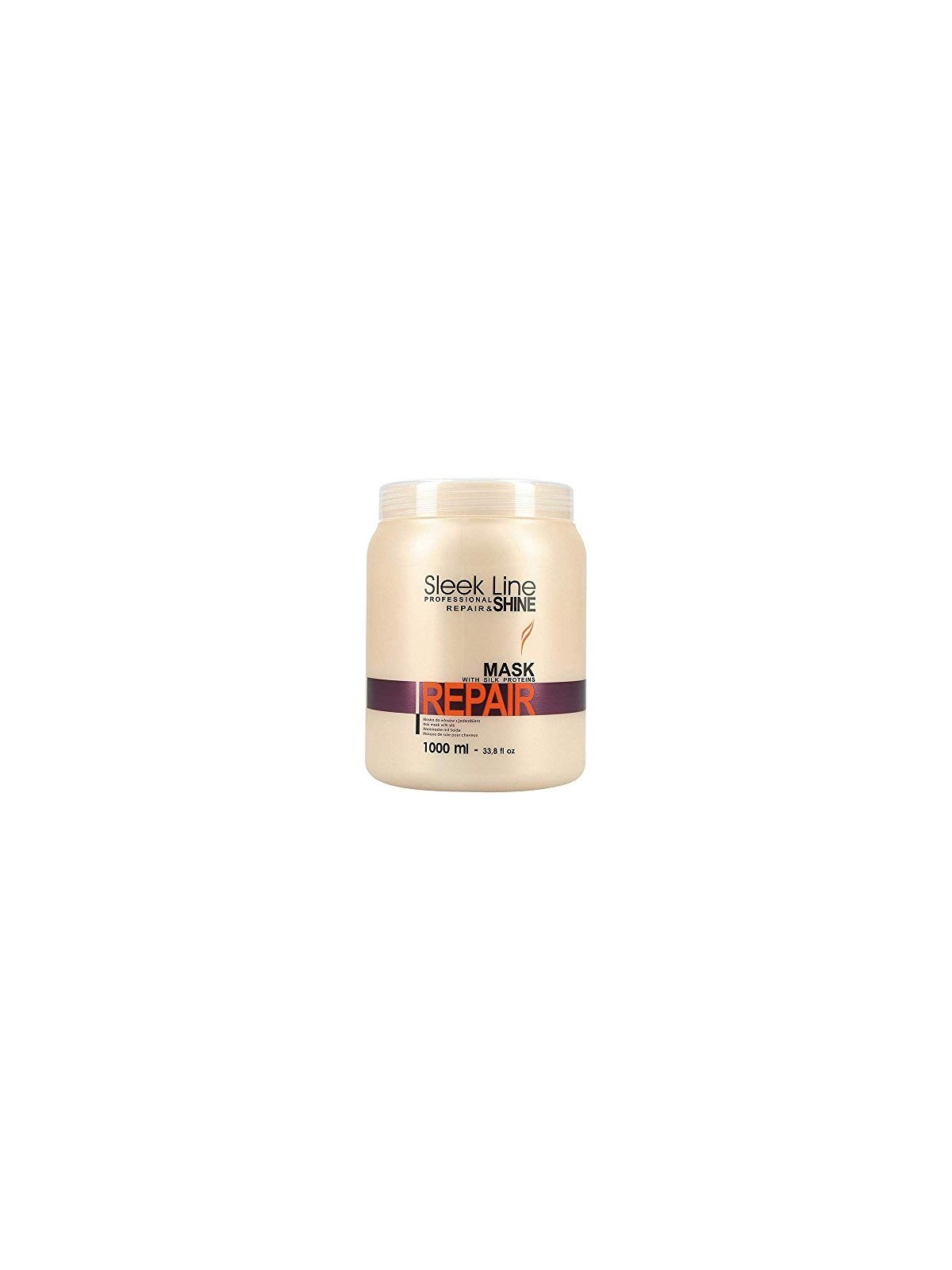Sleek Line Repair Mask maschera con seta per capelli danneggiati 1000ml