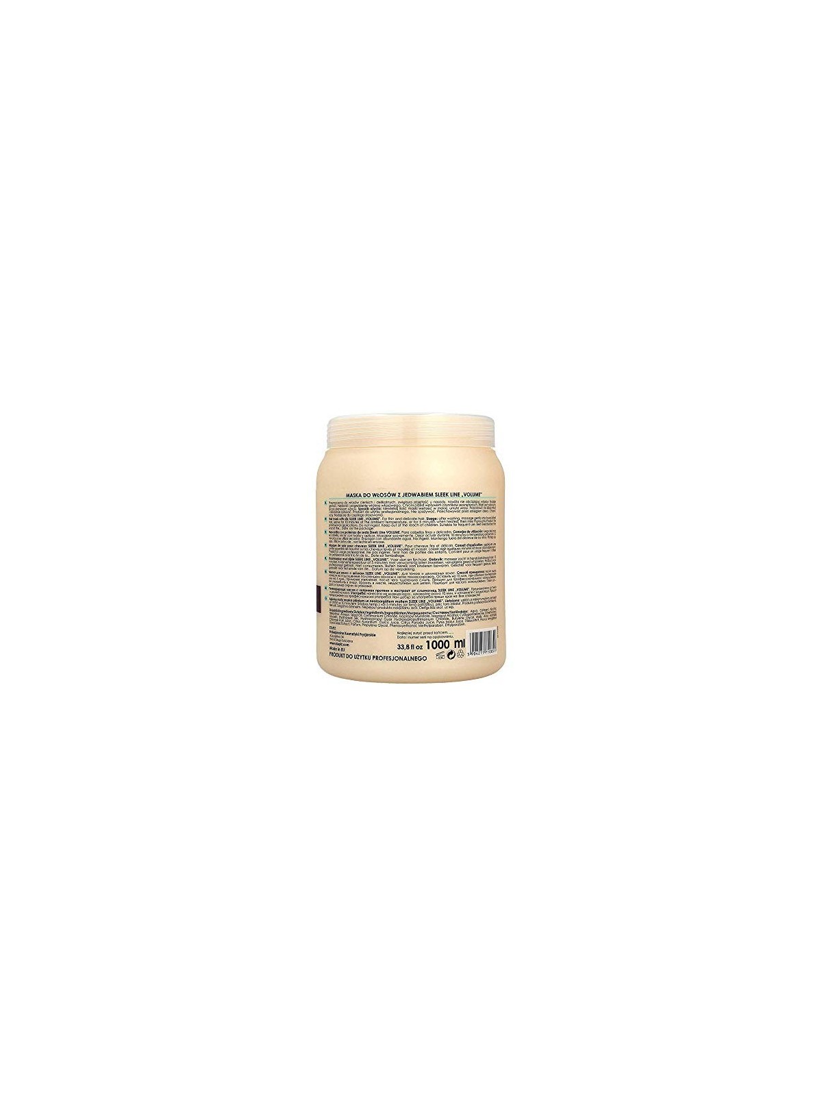 Maschera per Capelli Sleek Line Volume 1000ml
