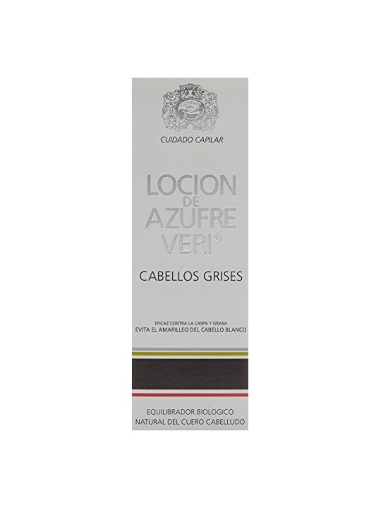 Lozione equilibrante per capelli grigi Azufre Veri 200ml unisex