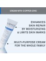 Uriage Crema riparatrice contenente rame e zinco Bariderm Cica Repairing CicaCream With CuZn unisex 40ml