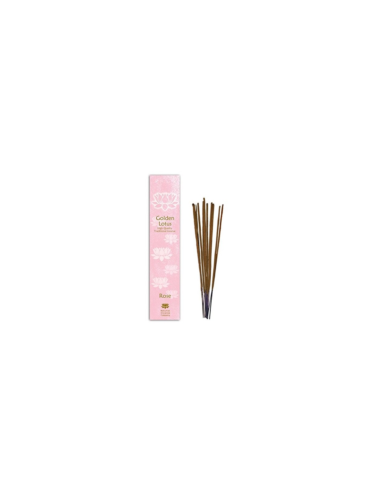 Incenso Naturale Rosa Indiana 15 pz