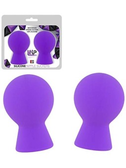 DREAM TOYS Pleasure Pumps Pompa per capezzoli con ventose Viola 2 pz