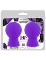 DREAM TOYS Pleasure Pumps Pompa per capezzoli con ventose Viola 2 pz