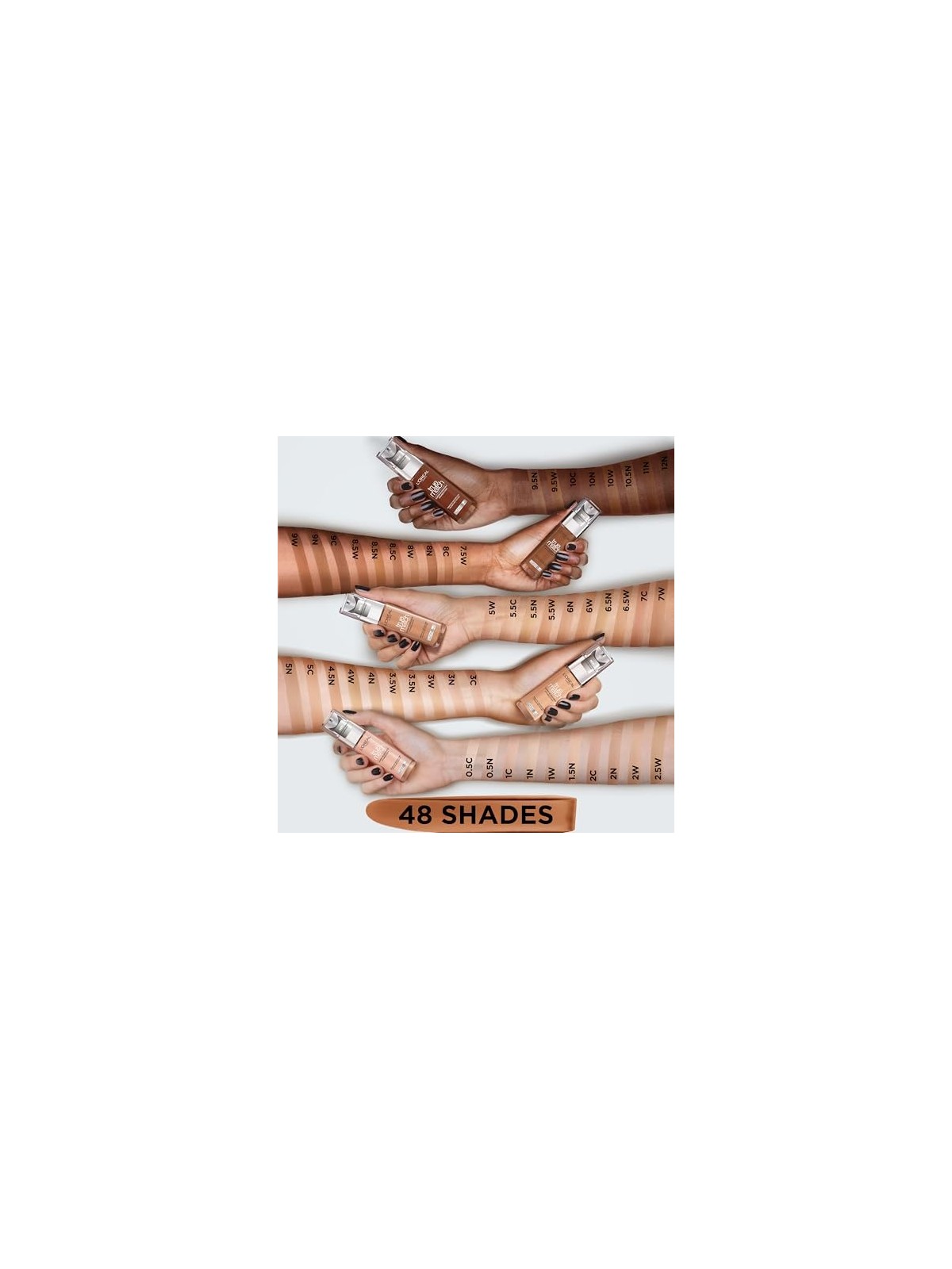 L'Orï¿½ï¿½al True Match Liquid Foundation 30ml Women C1 Rose Ivory