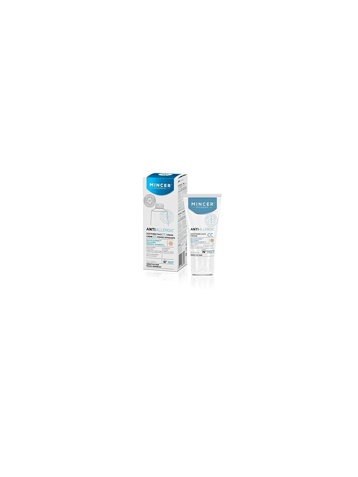 Crema viso lenitiva antiallergica Nr1107 50ml
