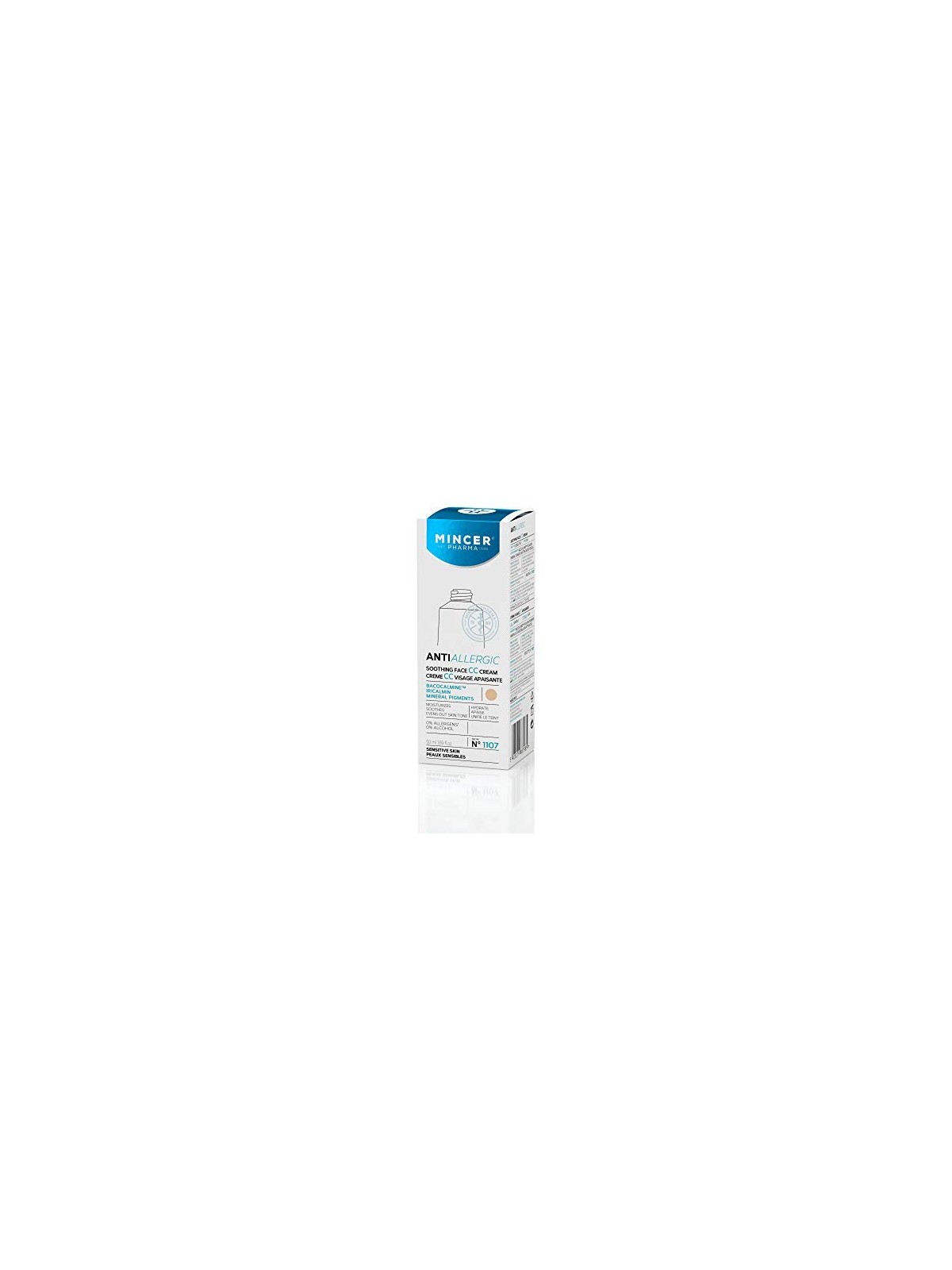 Crema viso lenitiva antiallergica Nr1107 50ml