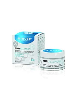 Crema da giorno antiallergica idratante e lenitiva contro gli arrossamenti Nr1101 50ml