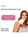 GLOV OnTheGo Mekeup Remover Classic Guanto struccante avorio