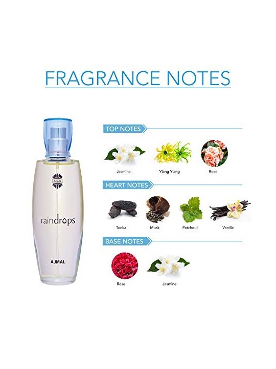 Ajmal Raindrops eau de parfum donna 50ml