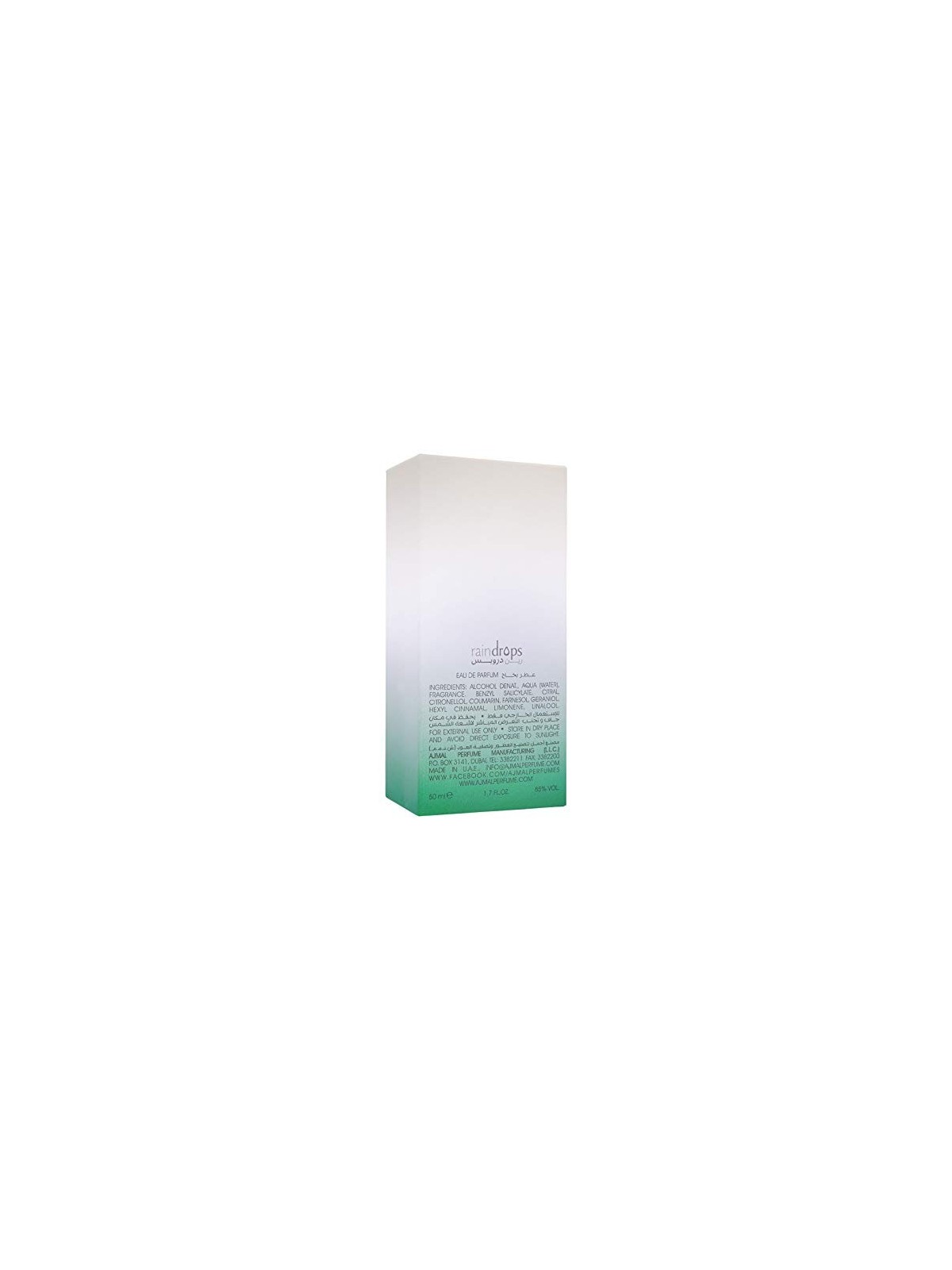 Ajmal Raindrops eau de parfum donna 50ml