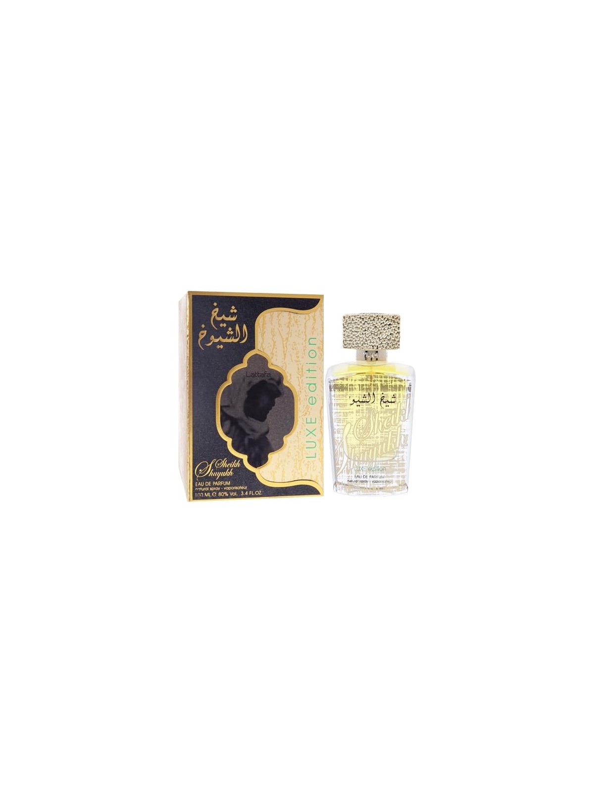 Lattafa Perfumes Sheikh Al Shuyukh Edizione Luxe eau de parfum unisex 100ml Lattafa Perfumes www.essenzetotalstyle.com 