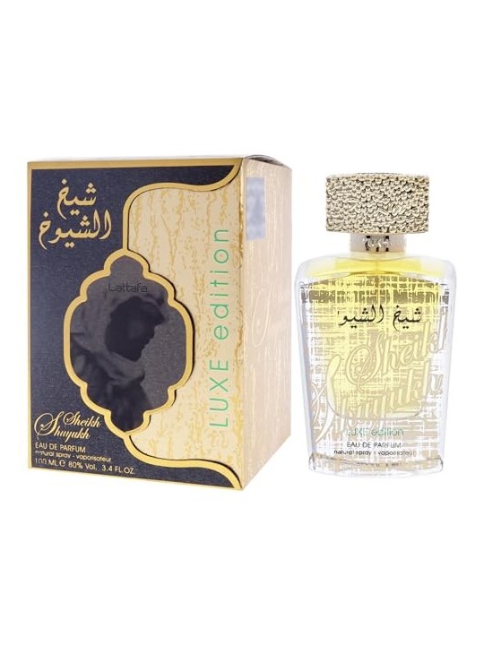 Lattafa Perfumes Sheikh Al Shuyukh Edizione Luxe eau de parfum unisex 100ml Lattafa Perfumes www.essenzetotalstyle.com 