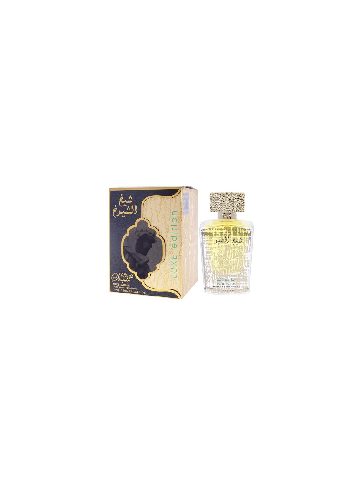 Lattafa Perfumes Sheikh Al Shuyukh Edizione Luxe eau de parfum unisex 100ml Lattafa Perfumes www.essenzetotalstyle.com 