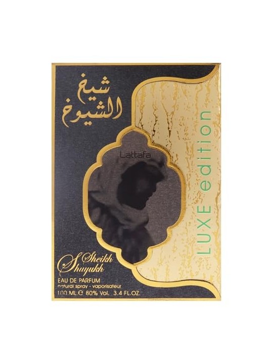 Lattafa Perfumes Sheikh Al Shuyukh Edizione Luxe eau de parfum unisex 100ml Lattafa Perfumes www.essenzetotalstyle.com 