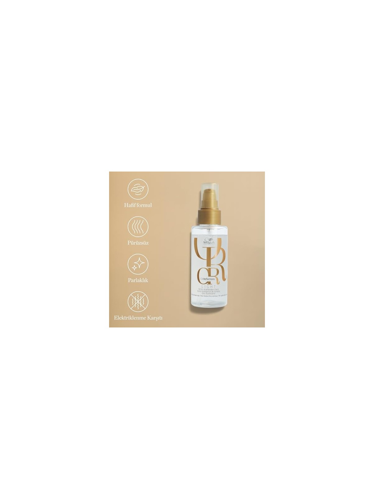 Olio Riflessi Leggeri Wella Oil Reflections 30ml