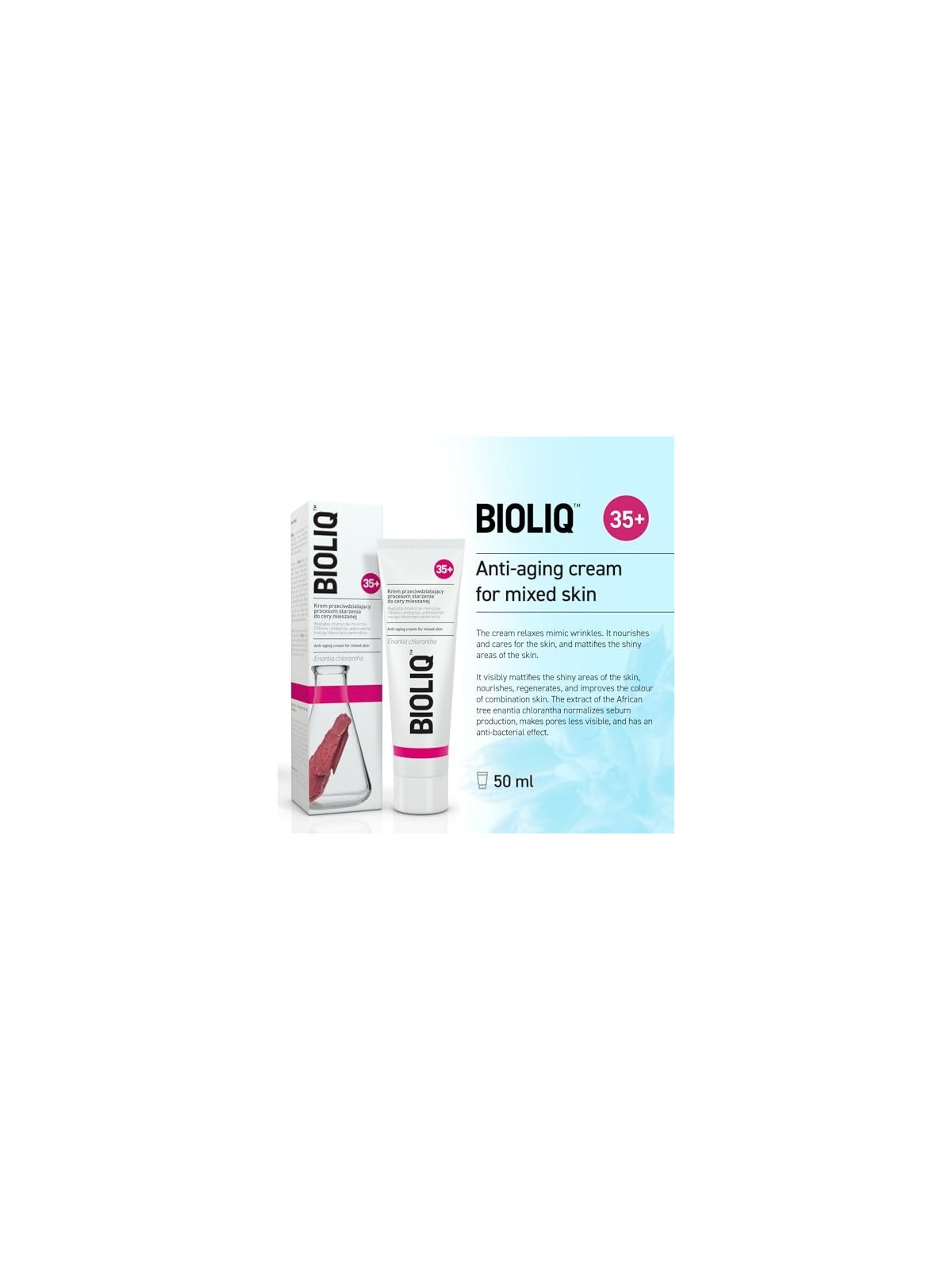 BIOLIQ 35 Crema antiet per pelli miste 50ml