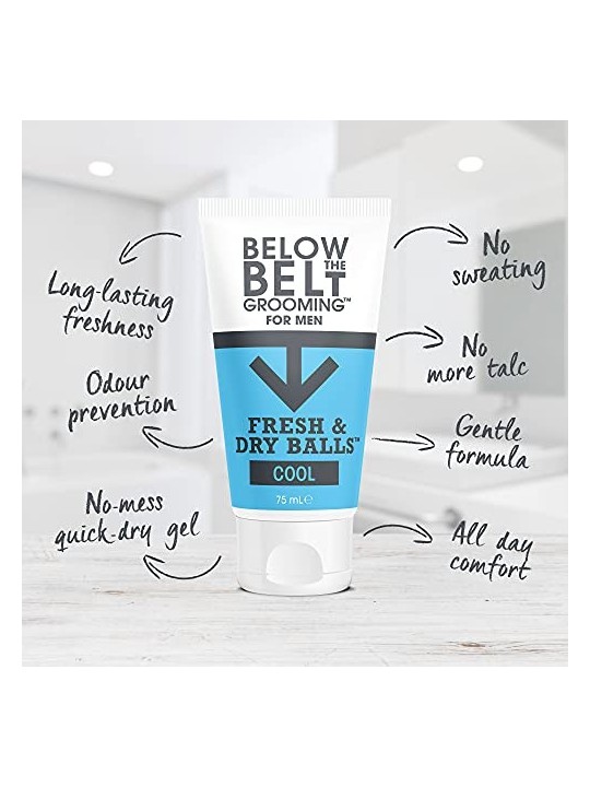 Cool Fresh Dry Balls Gel Intimo Uomini 75ml