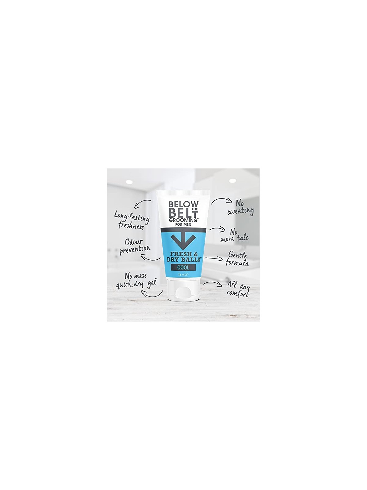 Cool Fresh Dry Balls Gel Intimo Uomini 75ml