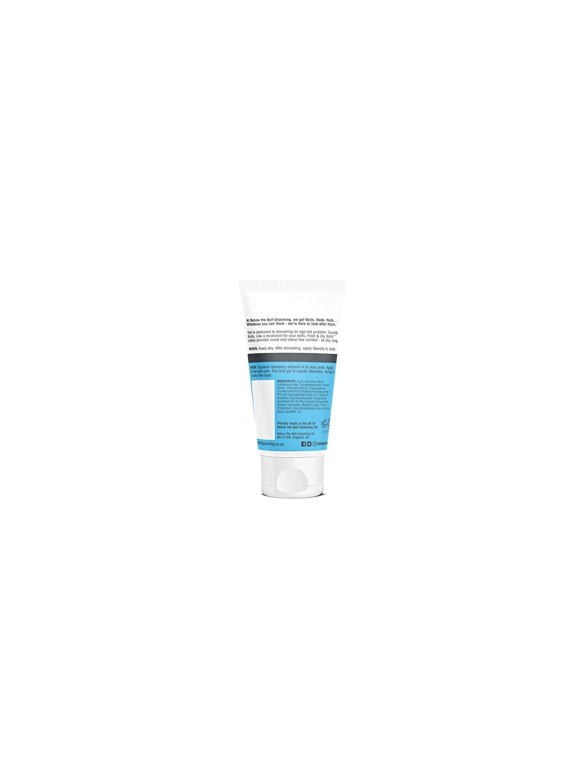 Cool Fresh Dry Balls Gel Intimo Uomini 75ml