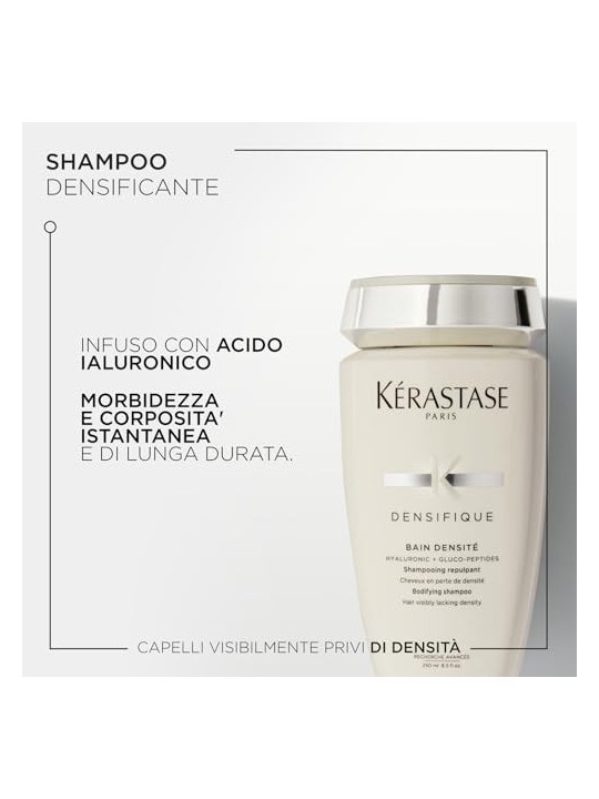 Shampoo Kï¿½ï¿½rastase Densifique Bain Densitï¿½ï¿½ 250ml