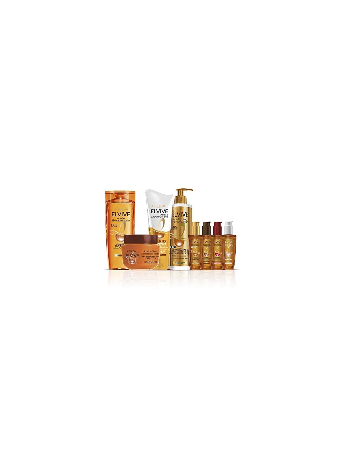 Shampoo L'Orï¿½ï¿½al Paris ELVIVE OLIO STRAORDINARIO nutriente 370ml unisex