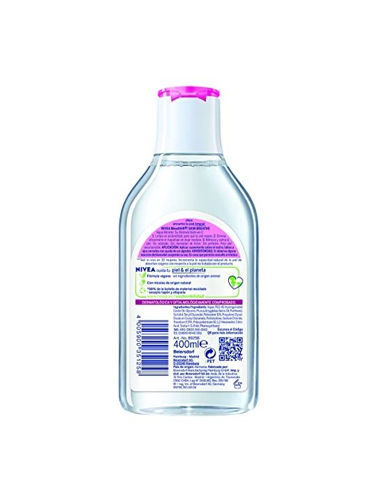 Nivea ACQUA MICELLARE pelle secca 400ml donna