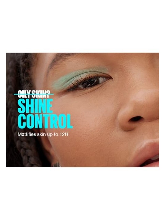 Maybelline Adattami Trucco opaco e senza pori donna 110 Porcelain