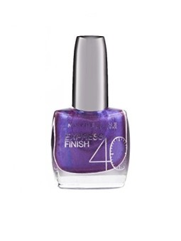 Maybelline Express Finish Smalto per Unghie 40 Secondi Nr 250 Deep Violet 10ml donna