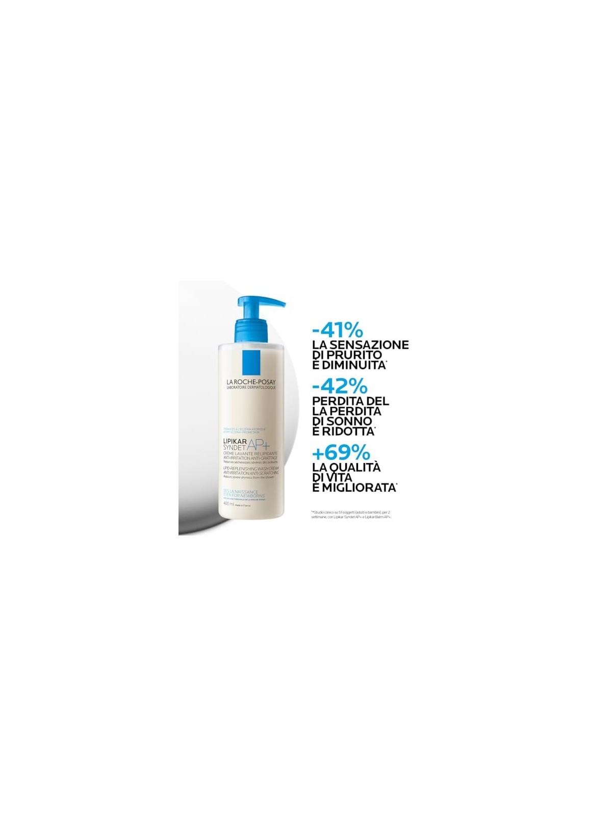 LRP Lipikar Syndet AP Cleansing Bodycream-Gel donna 400ml