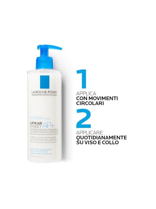 LRP Lipikar Syndet AP Cleansing Bodycream-Gel donna 400ml
