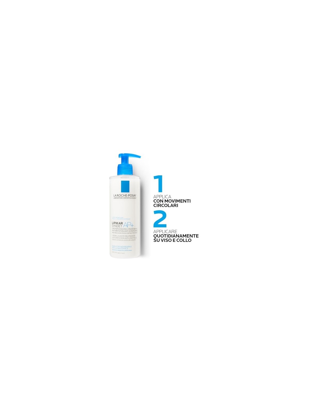 LRP Lipikar Syndet AP Cleansing Bodycream-Gel donna 400ml