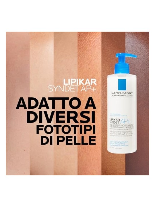 LRP Lipikar Syndet AP Cleansing Bodycream-Gel donna 400ml