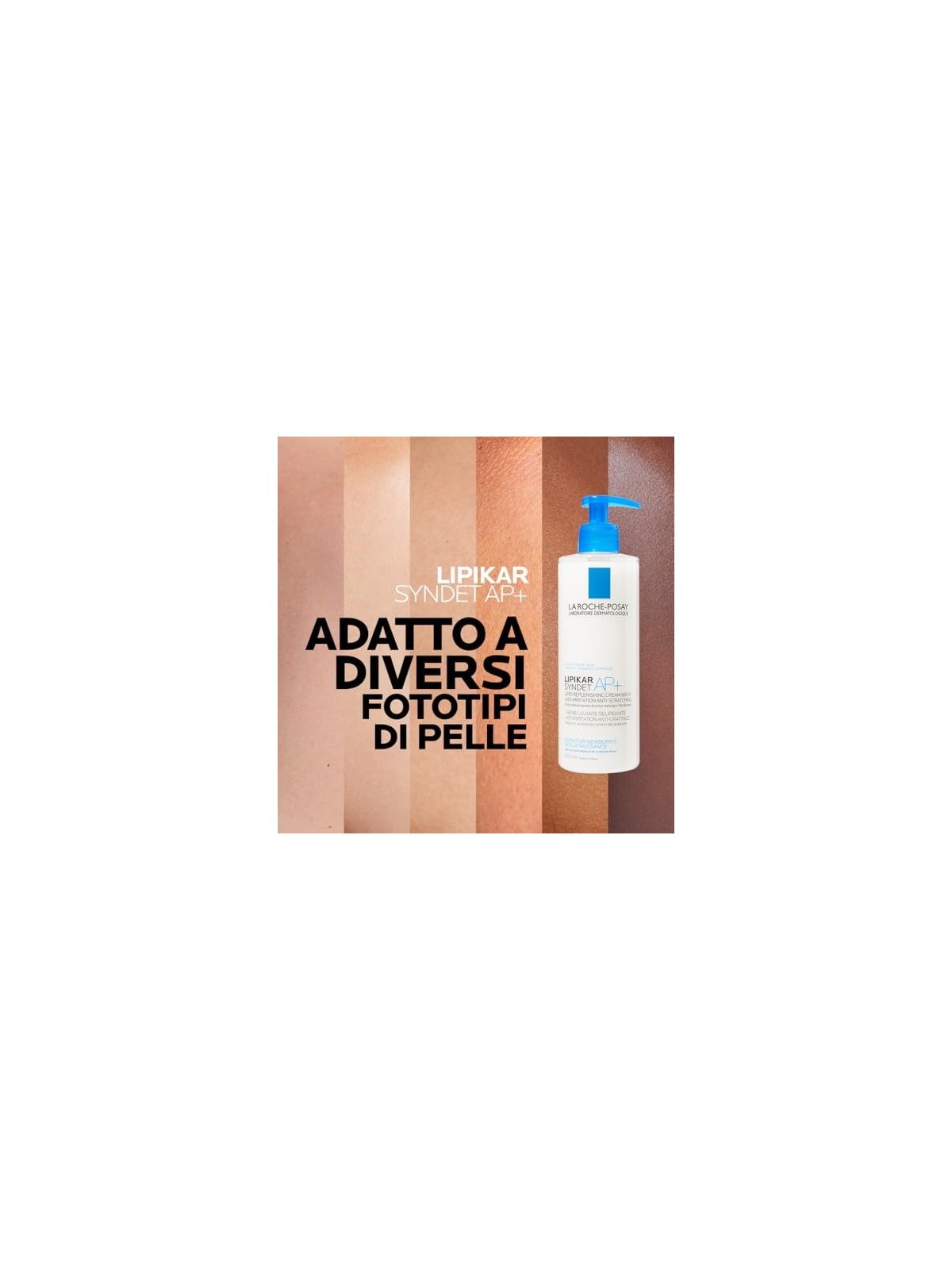 LRP Lipikar Syndet AP Cleansing Bodycream-Gel donna 400ml