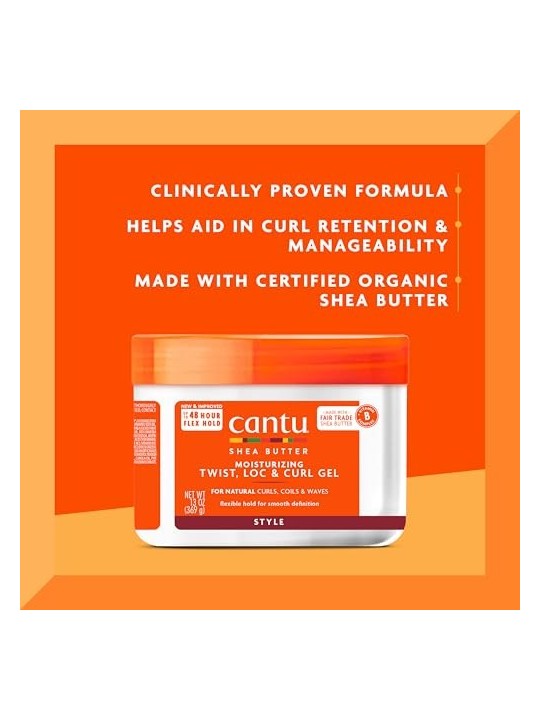 Cantu Gel Idratante per Twist e Lock 370 gr - Donna