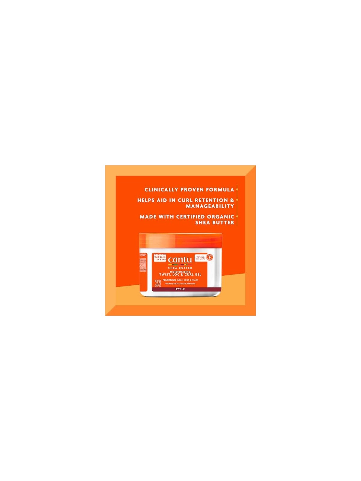 Cantu Gel Idratante per Twist e Lock 370 gr - Donna