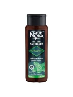 Natur Vital MEN SHAMPOO ANTIFORFORA RINFRESCANTE per capelli grassi 300ml unisex