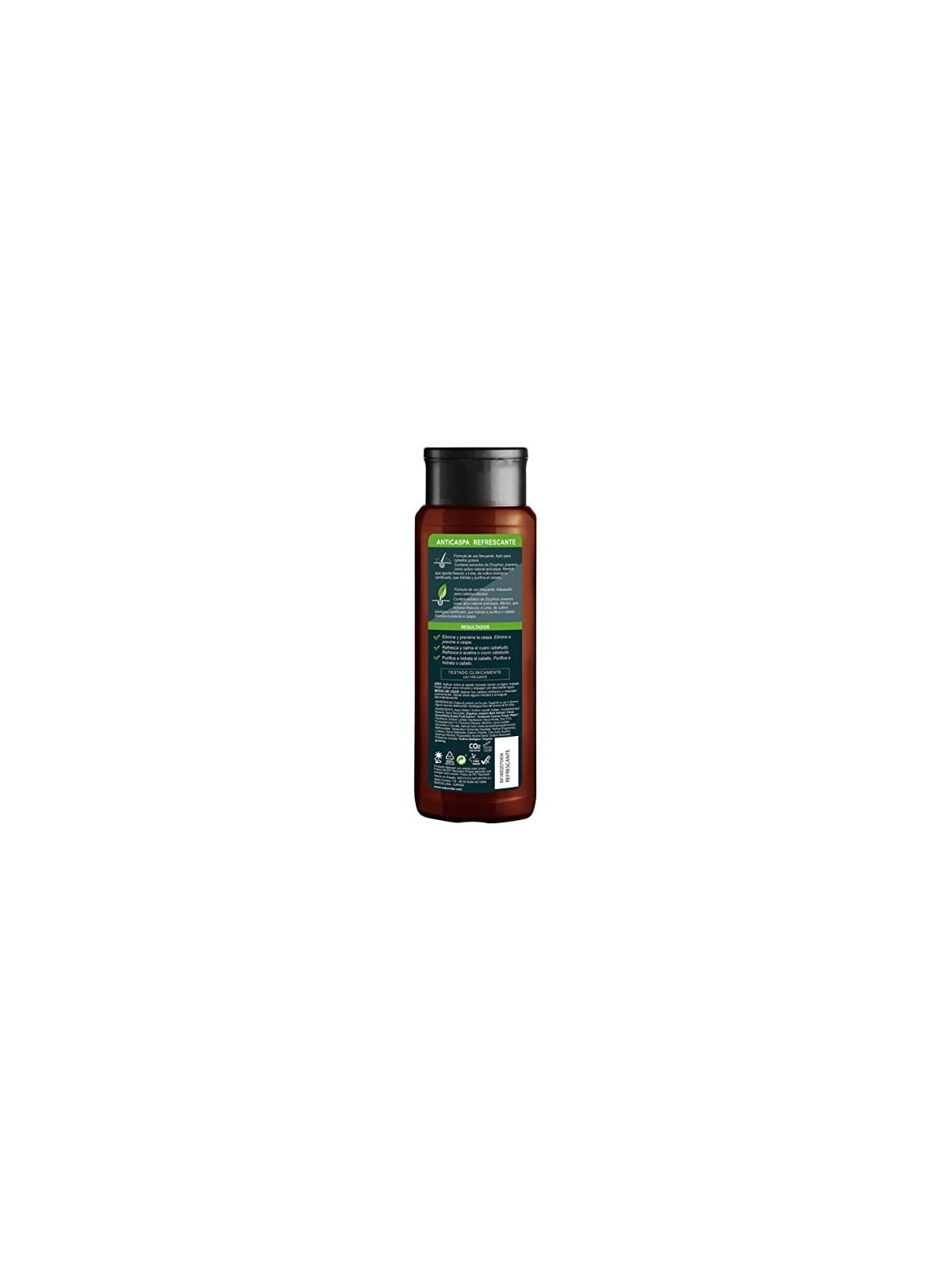 Natur Vital MEN SHAMPOO ANTIFORFORA RINFRESCANTE per capelli grassi 300ml unisex