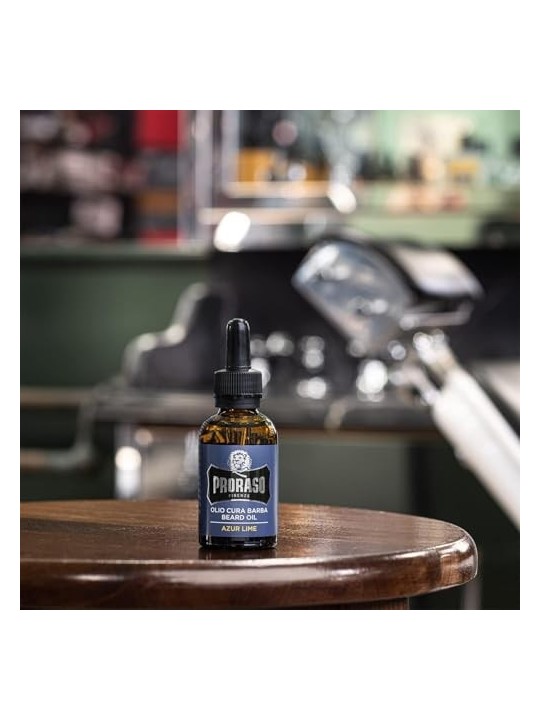 Olio da barba Proraso Azur Lime Agrumi Mediterranei Uomo 30ml