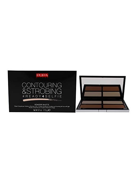 Pupa Contouring & Strobing Powder Palette 17,5g 001 Light