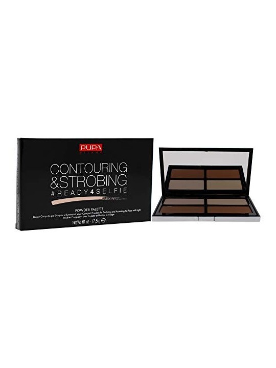 Pupa Contouring & Strobing Powder Palette 17,5g 001 Light