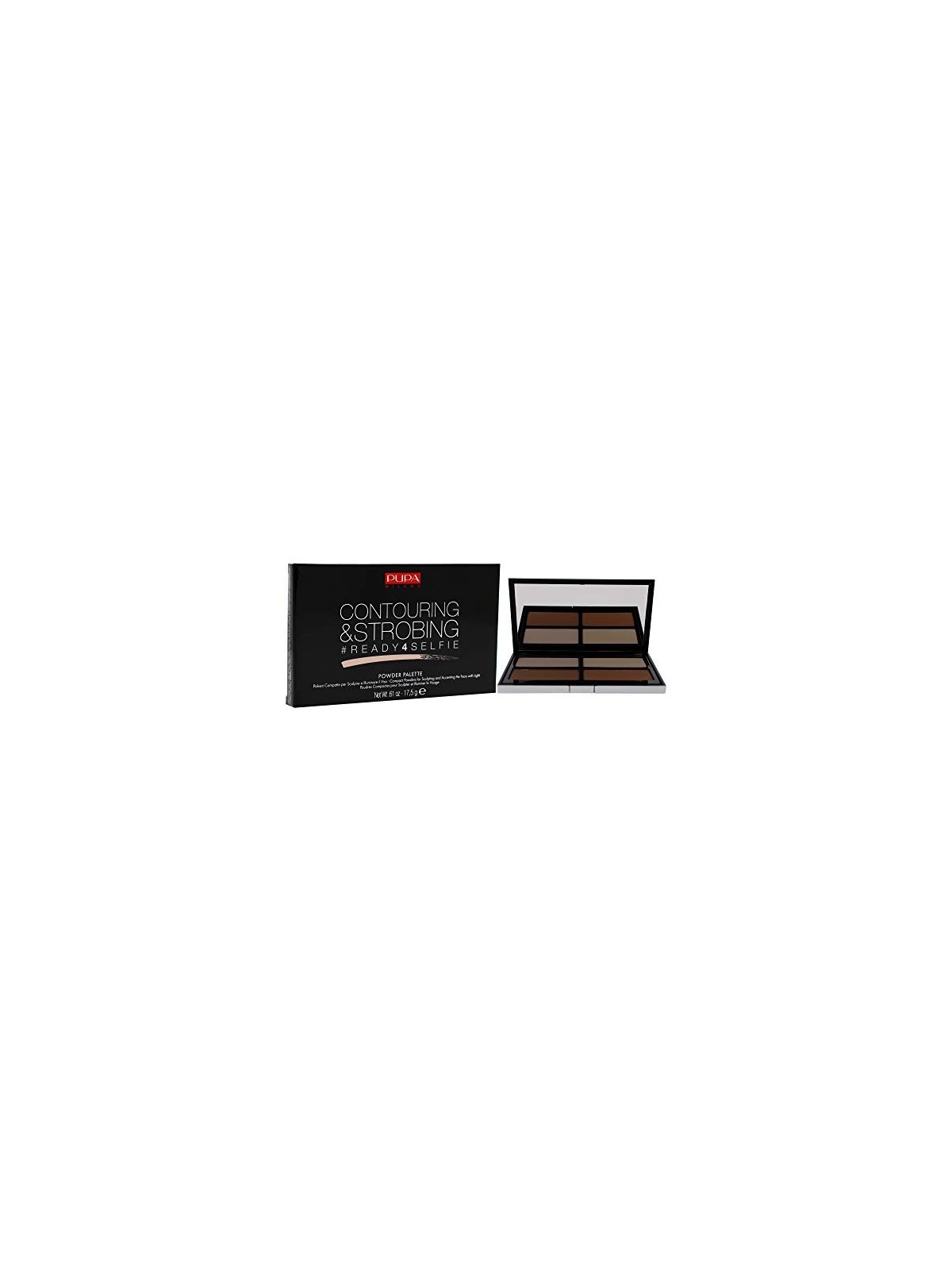 Pupa Contouring & Strobing Powder Palette 17,5g 001 Light