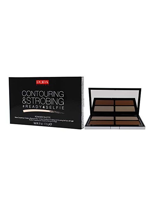 Pupa Contouring & Strobing Powder Palette 17,5g 001 Light