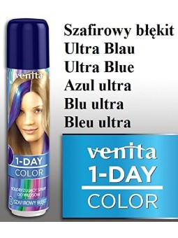 VENITA 1Day Color spray capelli Blu Zaffiro 50ml