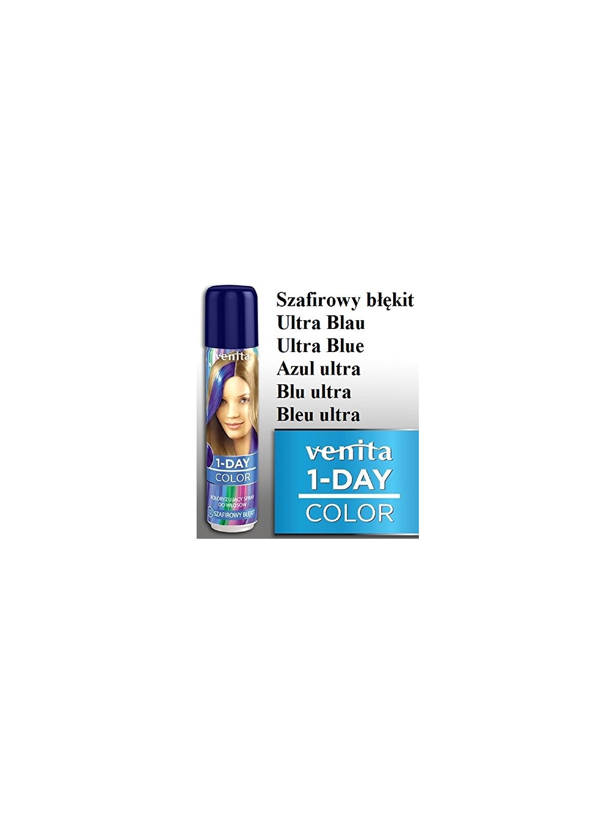 VENITA 1Day Color spray capelli Blu Zaffiro 50ml