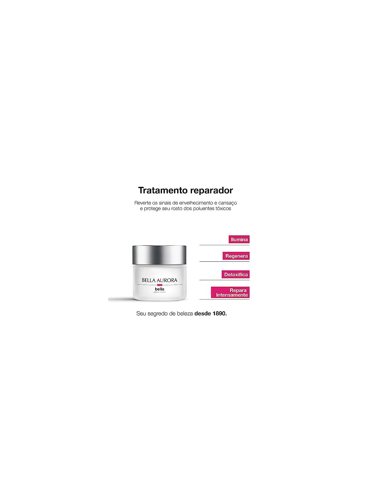 Bella Aurora BELLA NIGHT Trattamento Notturno Riparatore e AntiMacchia 50ml Donna
