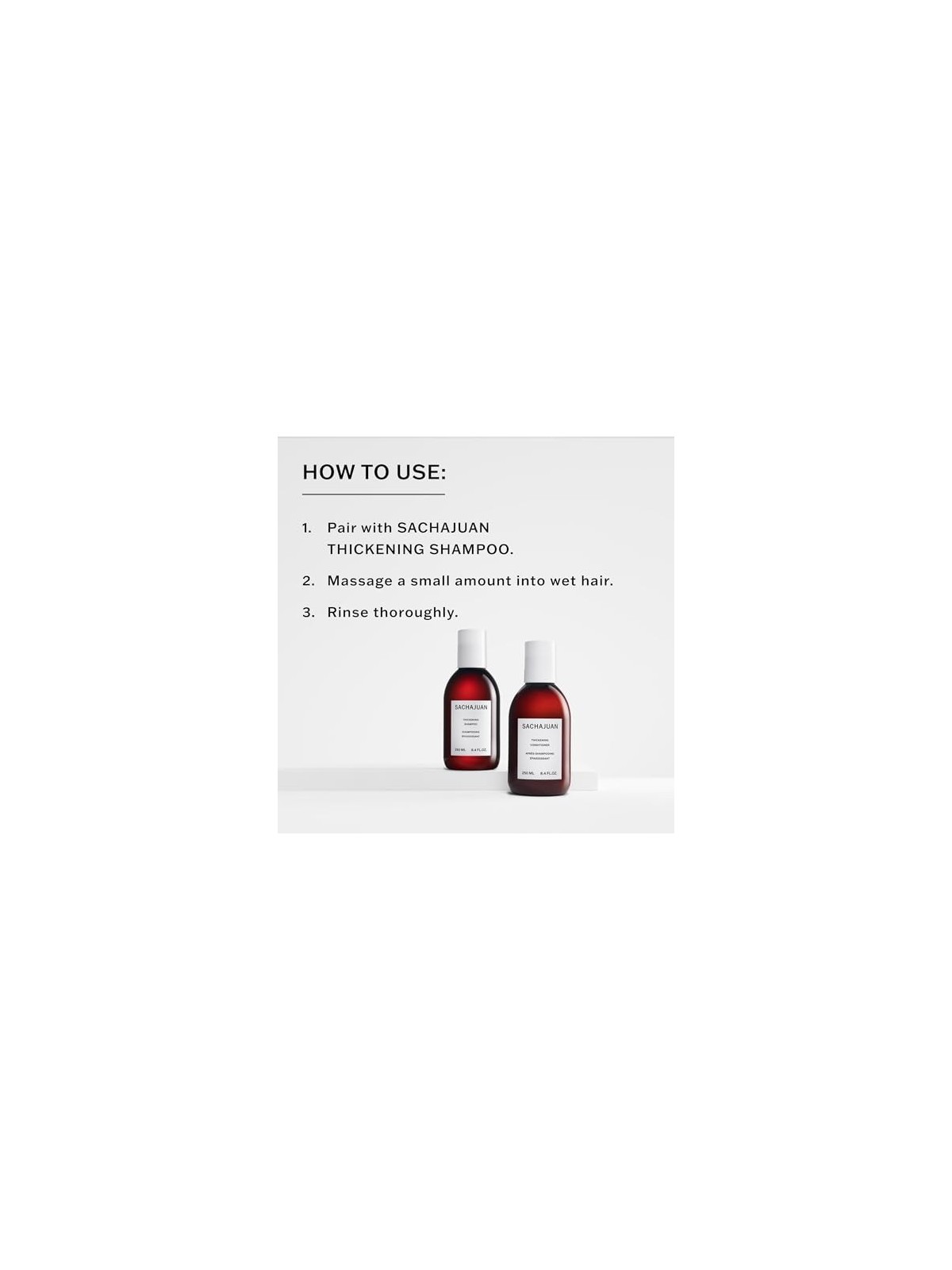 Sachajuan Balsamo addensante Cleanse Care donna 250ml