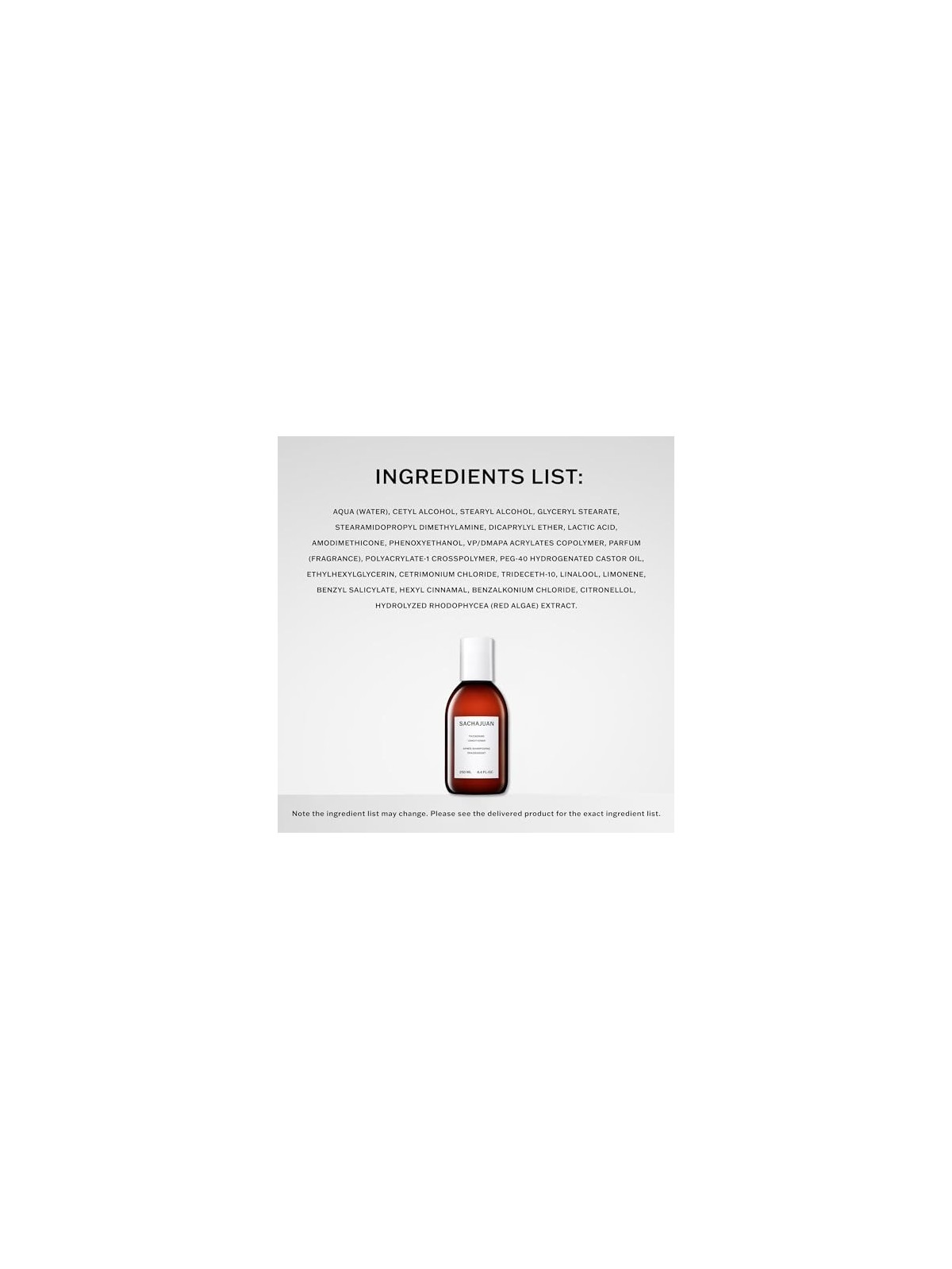 Sachajuan Balsamo addensante Cleanse Care donna 250ml