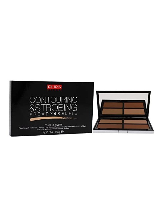 Pupa Contouring & Strobing Powder Palette Pelle Media
