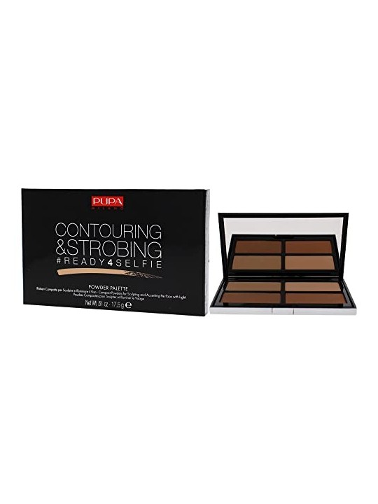 Pupa Contouring & Strobing Powder Palette Pelle Media
